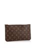 Louis Vuitton 100% Coatead Canvas Brown Neverfull Pochette Monogram Canvas Large One size - photo 3