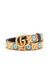 Gucci 100% Coatead Canvas Multi Color Aria 100th Anniversary GG Marmont Belt Kaleidoscope Print GG Coated Canvas Medium One size - photo 1