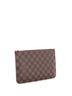 Louis Vuitton 100% Coatead Canvas Brown Neverfull Pochette Damier Large One size - photo 3