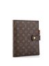 Louis Vuitton 100% Coatead Canvas Brown Ring Agenda Cover Monogram Canvas GM One size - photo 3