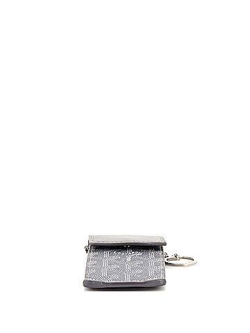 Goyard Portier Key Pouch Coated Canvas and Leather Detail GM (view 2)