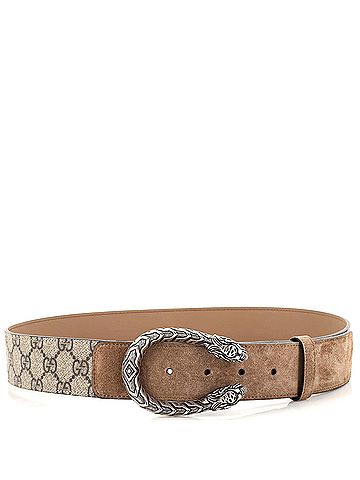 Gucci Dionysus Belt GG Coated Canvas Wide (view 2)