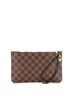 Louis Vuitton 100% Coatead Canvas Brown Neverfull Pochette Damier Large One size - photo 4