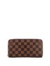 Louis Vuitton 100% Coatead Canvas Brown Zippy Wallet Damier One size - photo 1