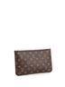 Louis Vuitton 100% Coatead Canvas Brown Neverfull Pochette Monogram Canvas Large One size - photo 3