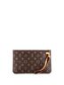 Louis Vuitton 100% Coatead Canvas Brown Neverfull Pochette Monogram Canvas Large One size - photo 4