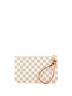 Louis Vuitton 100% Coatead Canvas White Neverfull Pochette Damier Large One size - photo 4