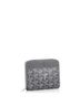 Goyard 100% Coatead Canvas Gray Matignon Zip Wallet Coated Canvas with Leather PM One size - photo 3