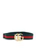 Gucci 100% Canvas Green Red GG Torchon Web Belt Canvas Wide One size - photo 2