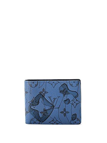 Louis Vuitton Slender Wallet Limited Edition Aquagarden Monogram Canvas (view 1)