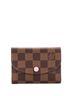 Louis Vuitton 100% Coatead Canvas Brown Victorine Wallet Damier One size - photo 1