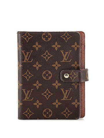 Louis Vuitton Ring Agenda Cover Monogram Canvas MM (view 1)