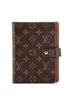 Louis Vuitton 100% Coatead Canvas Brown Ring Agenda Cover Monogram Canvas MM One size - photo 1