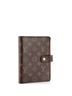 Louis Vuitton 100% Coatead Canvas Brown Ring Agenda Cover Monogram Canvas MM One size - photo 3