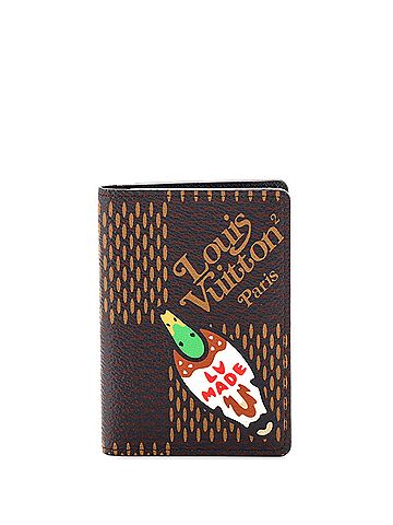 Louis Vuitton Nigo Pocket Organizer Limited Edition Printed Giant Damier (view 1)