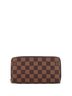 Louis Vuitton 100% Coatead Canvas Brown Zippy Wallet Damier One size - photo 1
