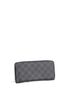 Louis Vuitton 100% Coatead Canvas Black Zippy Wallet Damier Graphite Vertical One size - photo 3