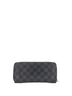 Louis Vuitton 100% Coatead Canvas Black Zippy Wallet Damier Graphite Vertical One size - photo 4