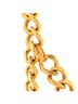 Chanel 100% Metal Vintage Medallion Logo Chain Belt Metal One size - photo 2