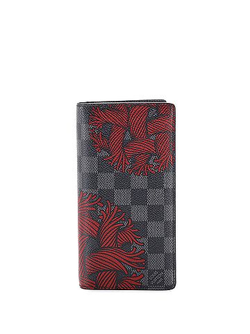 Louis Vuitton Brazza Wallet Limited Edition Nemeth Damier Graphite (view 1)