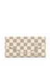 Louis Vuitton 100% Coatead Canvas White Josephine Wallet NM Damier One size - photo 1