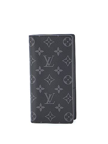 Louis Vuitton Brazza Wallet Monogram Eclipse Canvas (view 1)