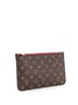 Louis Vuitton 100% Coatead Canvas Brown Neverfull Pochette Damier Large One size - photo 3