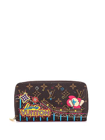 Louis Vuitton Zippy Wallet Limited Edition Vivienne Xmas Monogram Canvas (view 1)