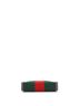 Gucci Multi Color Brown Green Web Double G Beauty Case Canvas Small One size - photo 4
