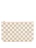 Louis Vuitton 100% Coatead Canvas White Neverfull Pochette Damier Large One size - photo 1