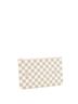 Louis Vuitton 100% Coatead Canvas White Neverfull Pochette Damier Large One size - photo 3