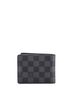 Louis Vuitton 100% Coatead Canvas Black Slender ID Wallet Damier Graphite One size - photo 4