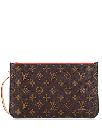 Louis Vuitton Neverfull Pochette Monogram Canvas Large (view 1)