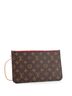 Louis Vuitton 100% Coatead Canvas Brown Neverfull Pochette Monogram Canvas Large One size - photo 3