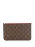 Louis Vuitton 100% Coatead Canvas Brown Neverfull Pochette Monogram Canvas Large One size - photo 1