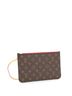 Louis Vuitton 100% Coatead Canvas Brown Neverfull Pochette Monogram Canvas Large One size - photo 3
