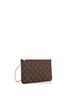 Louis Vuitton 100% Coatead Canvas Brown Neverfull Pochette Monogram Canvas Large One size - photo 3