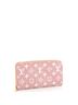 Louis Vuitton 100% Denim Pink Zippy Wallet Monogram Jacquard Denim One size - photo 3