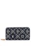 Louis Vuitton 100% Cotton Blue Zippy Wallet Limited Edition Since 1854 Monogram Jacquard One size - photo 1