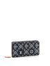 Louis Vuitton 100% Cotton Blue Zippy Wallet Limited Edition Since 1854 Monogram Jacquard One size - photo 3