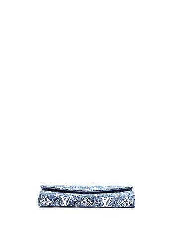 Louis Vuitton Sarah Wallet NM Monogram Jacquard Denim (view 2)