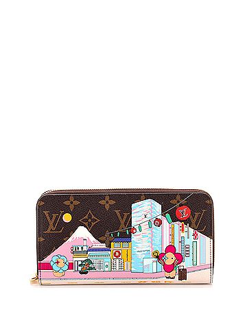 Louis Vuitton Zippy Wallet Limited Edition Vivienne Xmas Monogram Canvas (view 1)