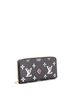 Louis Vuitton 100% Coatead Canvas Black Zippy Wallet Wild at Heart Monogram Giant One size - photo 3