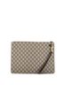 Gucci 100% Coatead Canvas Brown Butterfly Wristlet Pouch Embellished GG Coated Canvas One size - photo 4