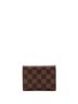 Louis Vuitton 100% Coatead Canvas Brown Victorine Wallet Damier One size - photo 4