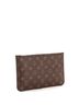 Louis Vuitton 100% Coatead Canvas Brown Neverfull Pochette Monogram Canvas Large One size - photo 3
