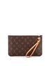 Louis Vuitton 100% Coatead Canvas Brown Neverfull Pochette Monogram Canvas Large One size - photo 4