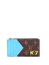 Louis Vuitton Brown Blue Coin Card Holder No.7 Trunk L'Oeil Vintage Monogram Canvas One size - photo 1