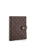 Louis Vuitton 100% Coatead Canvas Brown Ring Agenda Cover Monogram Canvas GM One size - photo 3
