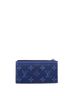 Louis Vuitton Blue Coin Card Holder Monogram Taigarama One size - photo 4